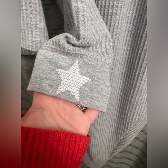 PJ Salvage Light grey Knit Jogger Set/Lounge Set size L - Picture 3 of 6